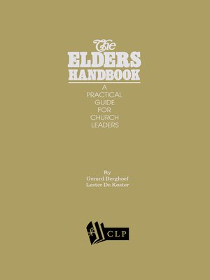 cover image of The Elders Handbook